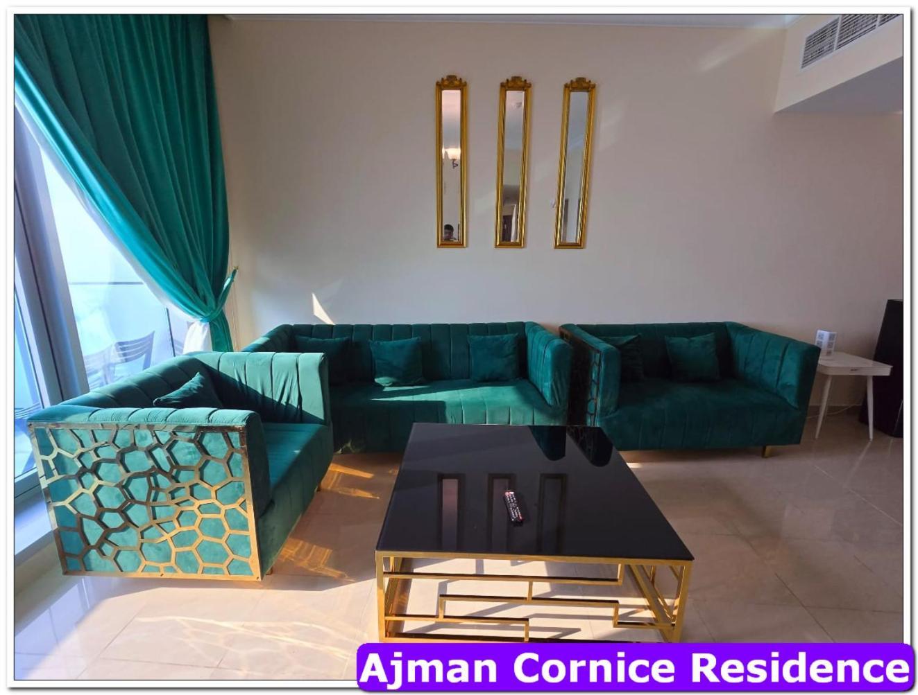 Skyline High Beach 2 Bedroom Apartment Adzsmán Kültér fotó
